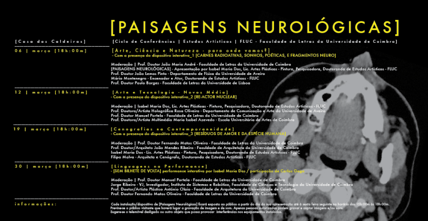 PAISAGENS NEUROLÓGICAS - PROGRAMA 2012